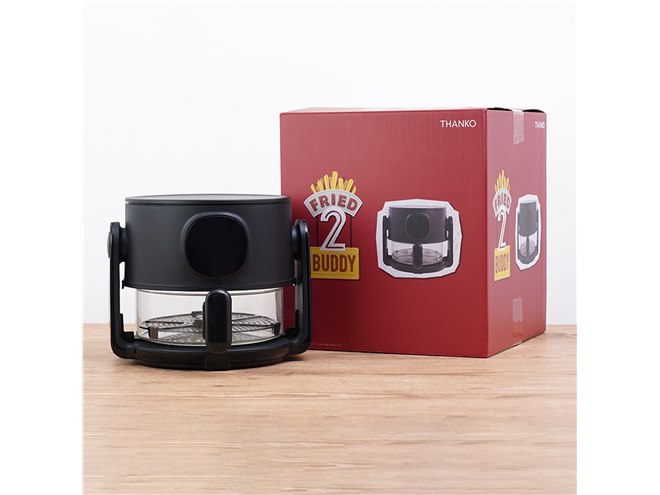 THANKO 揚げ物も煮込みもできるエアフライヤー「フライ２バディ」 1台2役】揚げ物も煮込みもできるエアフライヤー「フライ2バディ