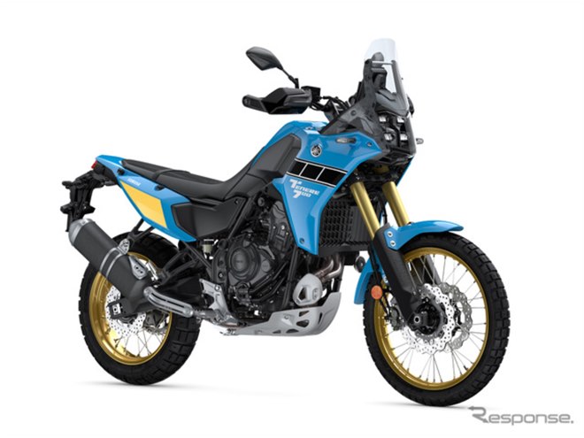 シート高が30mm低いヤマハ『テネレ700』発売！ より多くの