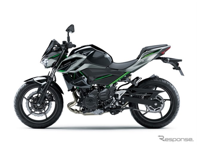 カワサキのスーパーネイキッド『Z400』、2025年モデルで新
