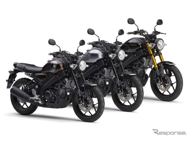 ネオレトロ原付2種、ヤマハ『XSR125』に2つの新色が登場！ 50万