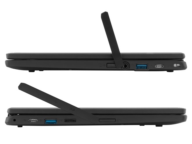 aiwa、タッチペンが付属した11.6型の2in1コンバーチブルChromebook