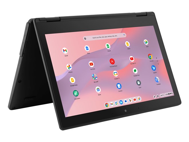 aiwa、タッチペンが付属した11.6型の2in1コンバーチブルChromebook
