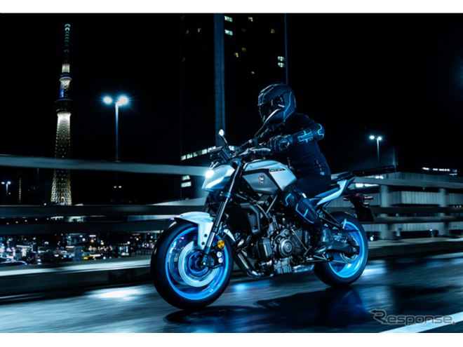 ヤマハがお台場で「夜のミーティング」開催へ、スポーツバイク『MT
