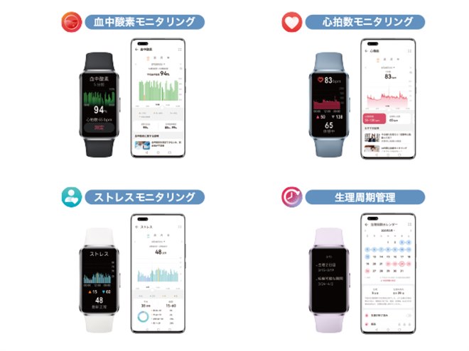 ファーウェイ、スマートバンド「HUAWEI Band 10」本日4月10日発売