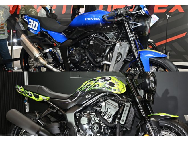 レース×アート」新生ホンダ『CB1000F』の可能性を広げる、2台の