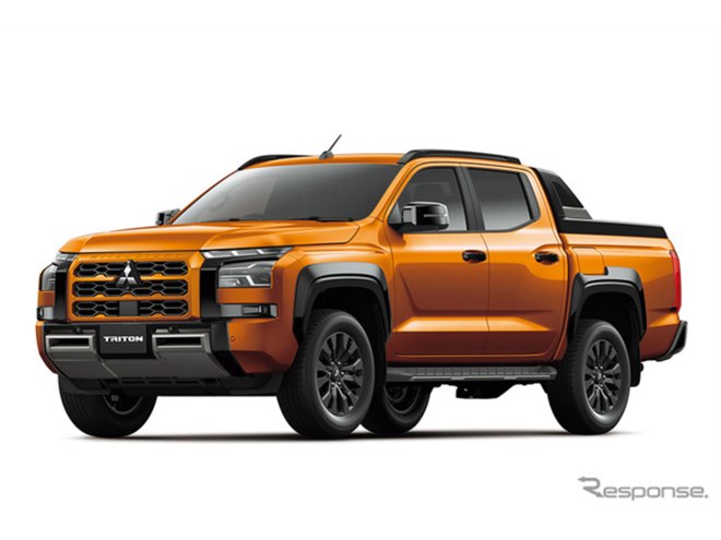 三菱『トライトン』が一部改良、運転支援機能を強化…498万8500円から