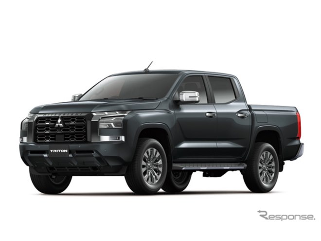 三菱『トライトン』が一部改良、運転支援機能を強化…498万8500円から