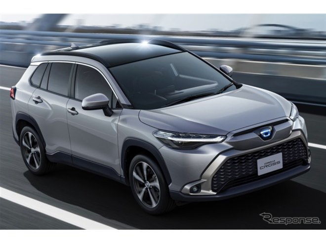 トヨタ『カローラクロス』次期型は2027年!? クローズドグリル