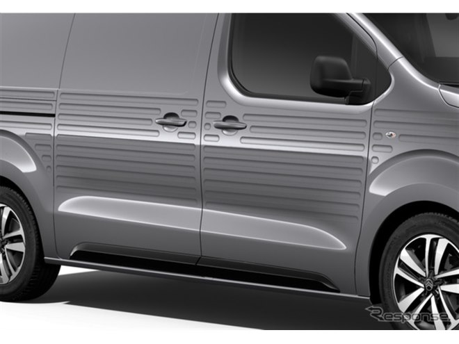 伝説の「タイプH」モチーフにしたシトロエンの商用車が登場、車体に