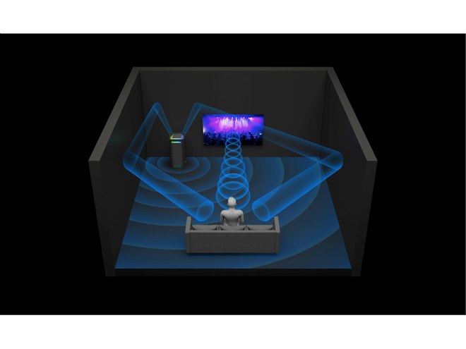 �\�j�[�uULT TOWER 9�v�i�uTV Sound Booster�v�̃C���[�W�j