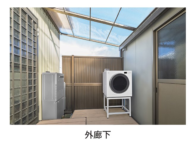 リンナイ、ベランダなどに設置可能な「乾太くんデラックスタイプ