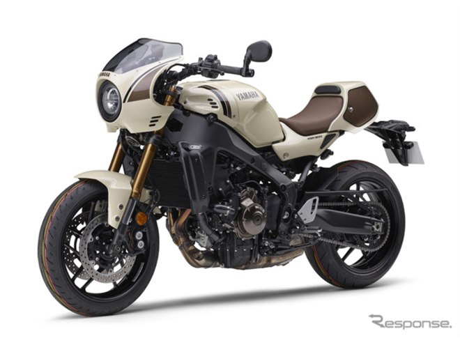 ヤマハ『XSR900』のネオレトロ感をさらにアップ！限定新色「アイボリー