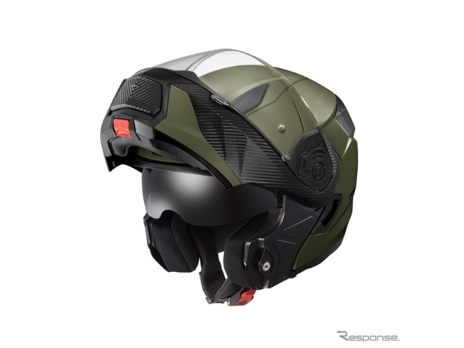 オージーケーカブト、システムヘルメット『RYUKI』に新色