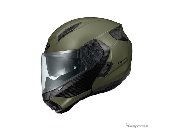 オージーケーカブト、システムヘルメット『RYUKI』に新色「フラット