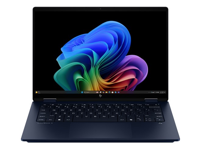HP OmniBook X Flip ノートパソコン 2-in-1 16インチ FHD Copilot+ PC タッチスクリーン ノ