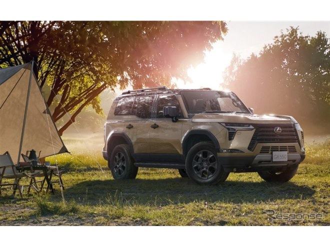 レクサス『GX550』、ダンロップ「GRANDTREK H/T31」新車装着 - 価格.com