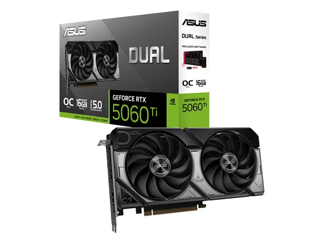 DUAL-RTX4060TI-O8G-V2 | DUAL-RTX4060TI-O8G-V2 | ASUS