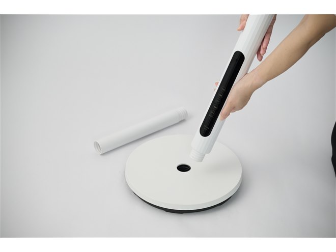シロカ、14m先まで風を届ける「フィルター付きサーキュレーター扇風機