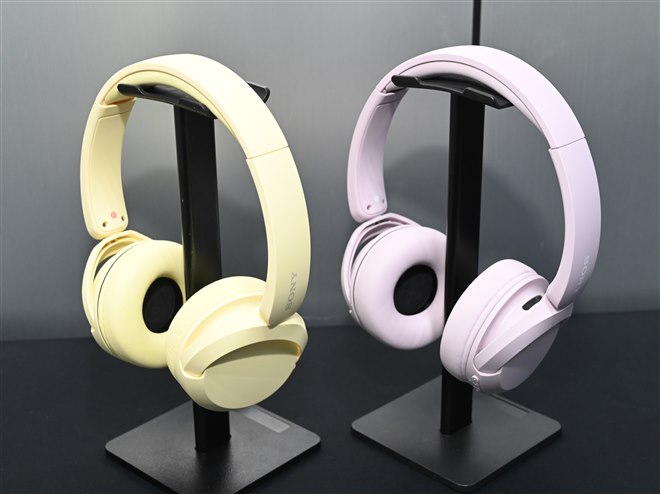 ソニー、ワイヤレスヘッドホン「WH-CH720N」「WH-CH520」に