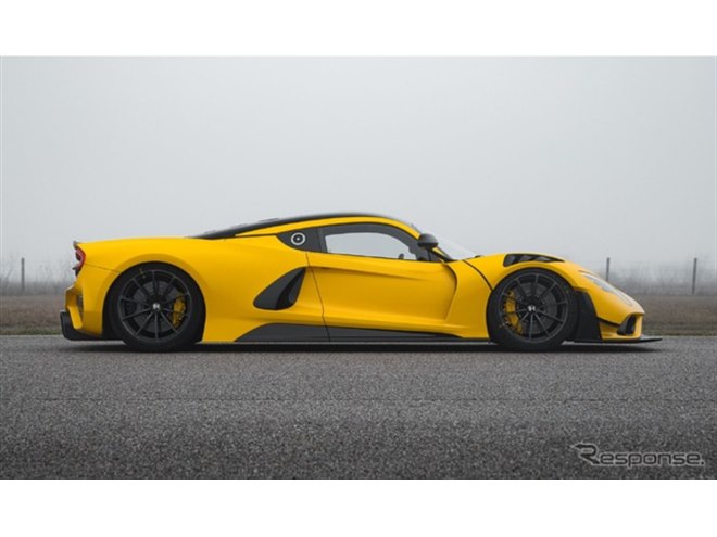 世界最強の内燃エンジン搭載！ 2031馬力のハイパーカー『ヴェノムF5
