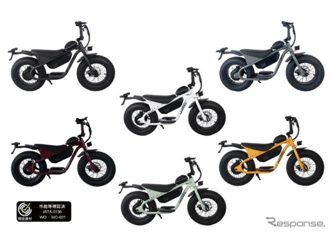 ファットタイヤ＆低重心の特定小型原付『ウォンキー』、限定モデル発売