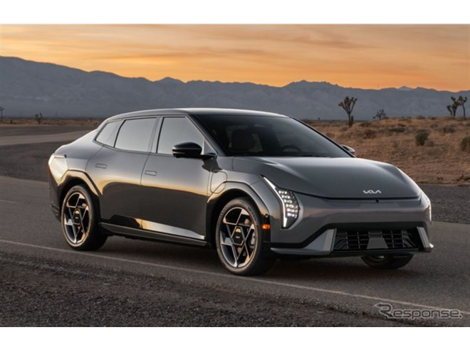 キア初のグローバルEVセダン『EV4』発表、航続は最大530km