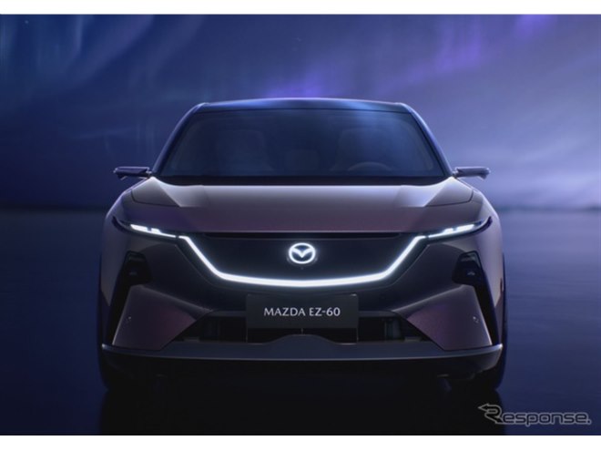 マツダ、新型電動SUV『EZ-60』を世界初公開へ…上海モーターショー2025