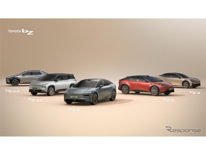 トヨタ、全長5m超えの大型EVセダン『bZ7』世界初公開…上海モーター