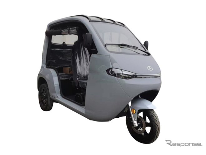 普通免許で乗れる「電動トゥクトゥク」、64万9000円から予約開始