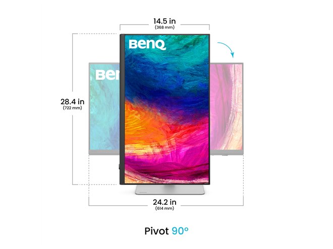 BenQ、5K解像度を採用したデザイナー向け27型ディスプレイ