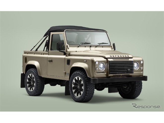 63年前のデリンジャー 旧型『ディフェンダー』、伝説のV8ソフトトップが復活…フル