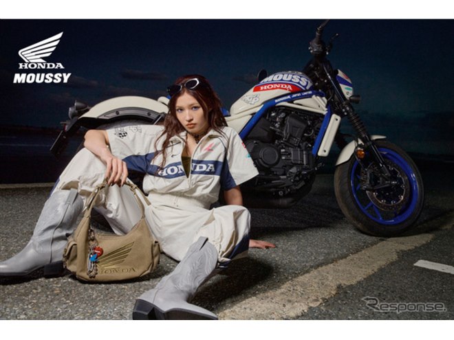 HONDA MOUSSYコラボ マウジー」24年春の目玉は「HONDA」コラボ モータースポーツが新