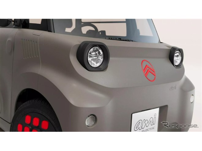 シトロエンの超小型EV『アミ』がマイチェン、表情豊かな新デザインに