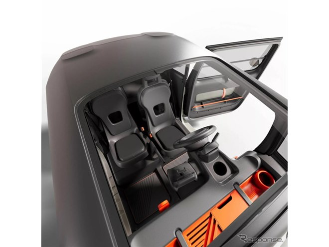 シトロエンの超小型EV『アミ』がマイチェン、表情豊かな新デザインに