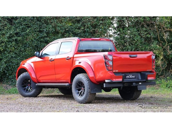 いすゞのピックアップトラック『D-MAX』新型が究極のオフロード仕様に