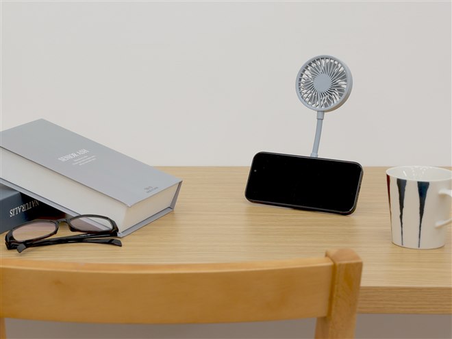 エレス、スマホに装着できるMagSafe対応ハンディファン「iFan Mag