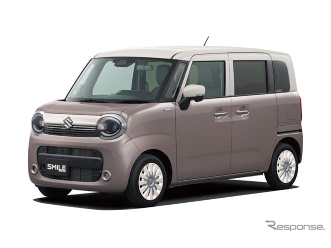 スズキ『ワゴンR スマイル』、ソフトベージュ配した「クリームコーデ 