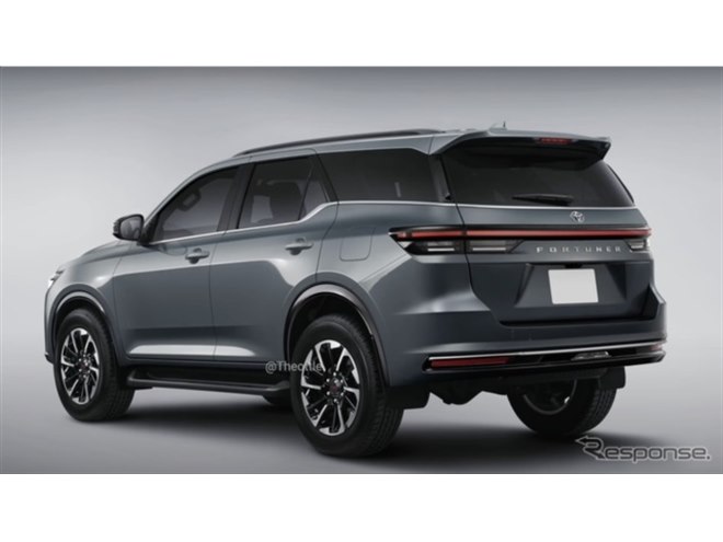日本発売も期待！ トヨタの7人乗り高級SUV『フォーチュナー