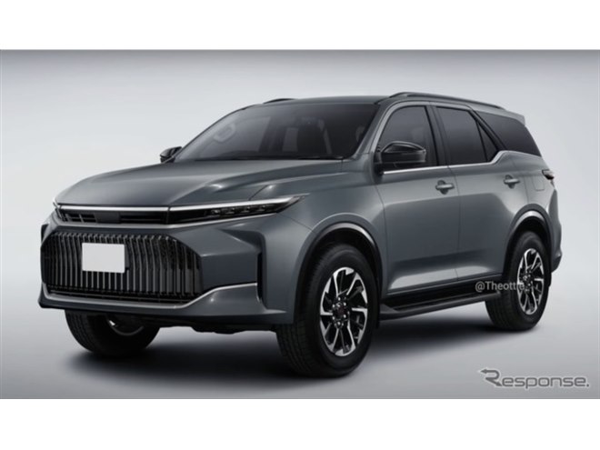 日本発売も期待！ トヨタの7人乗り高級SUV『フォーチュナー