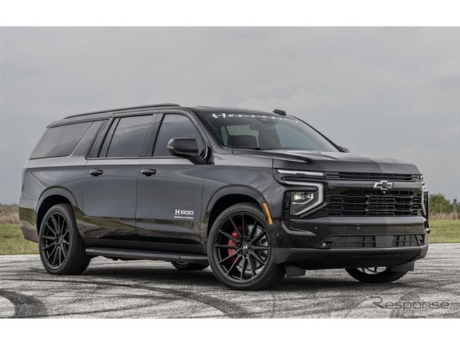 シボレーのフルサイズSUVを625馬力に強化、米ヘネシーの改造車がGM店で