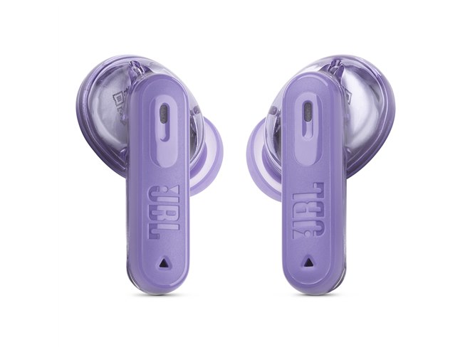 JBL TUNE BEAM GHOST ワイヤレスイヤフォン 紫 充電コード付き JBL Tune Beam | ノイズキャンセリング完全ワイヤレスイヤホン