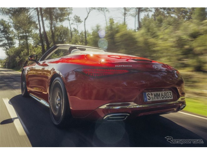 メルセデスマイバッハ、初のオープン2シーター『SL 680』発表…贅沢と