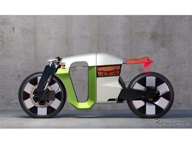 シュコダが電動バイクを発表!? 1899年誕生の伝説的二輪車「スラヴィアB