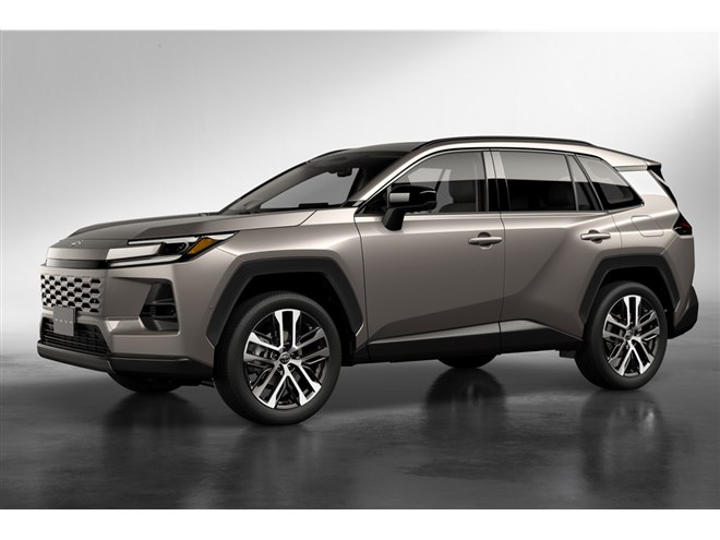 トヨタが新型「RAV4」を世界初公開 デザインとハイブリッドシステムを