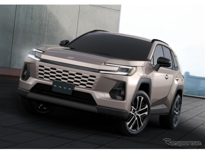 トヨタ『RAV4』新型を世界初公開、3つのスタイルで進化 日本発売は2025