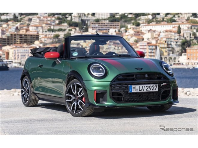 MINI『JCWコンバーチブル』発表、4人乗り小型オープンスポーツ