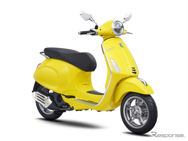 ベスパ』125cc～300ccの7モデルに新カラーとグラフィックを採用