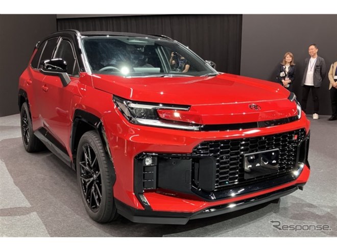 トヨタ RAV4 GRスポーツ 黒×赤 1/30カラーサンプルミニカー 色見本