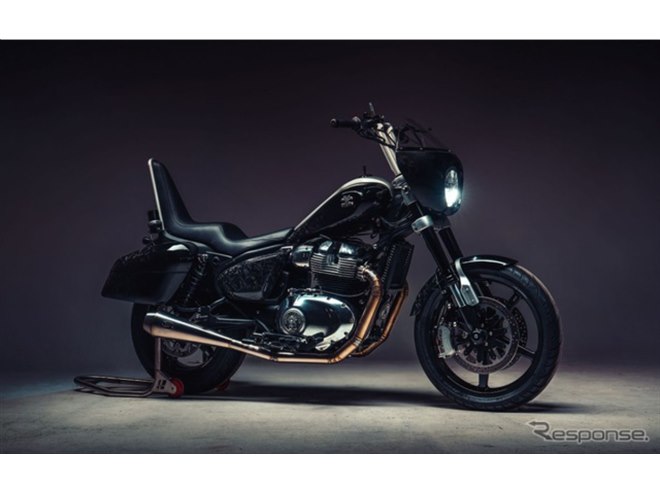 バイク＆ロック＆宝飾の世界がコラボ!? ロイヤルエンフィールド