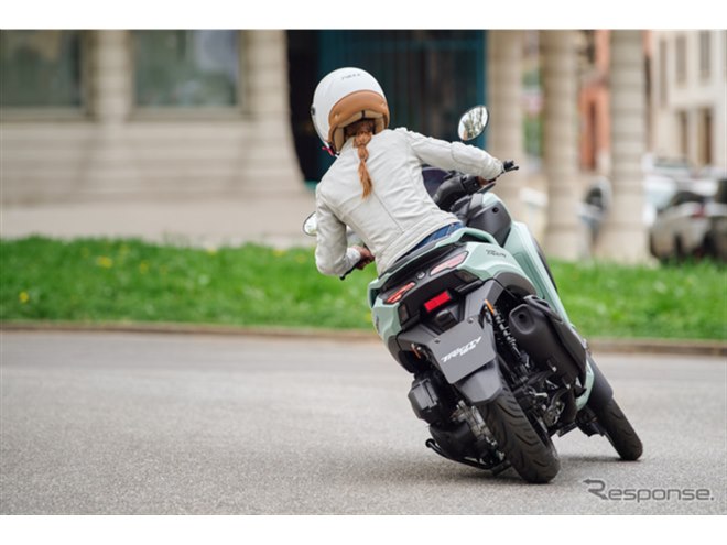 ヤマハの3輪スクーター『トリシティ125』が精悍フェイスに刷新！ 2025